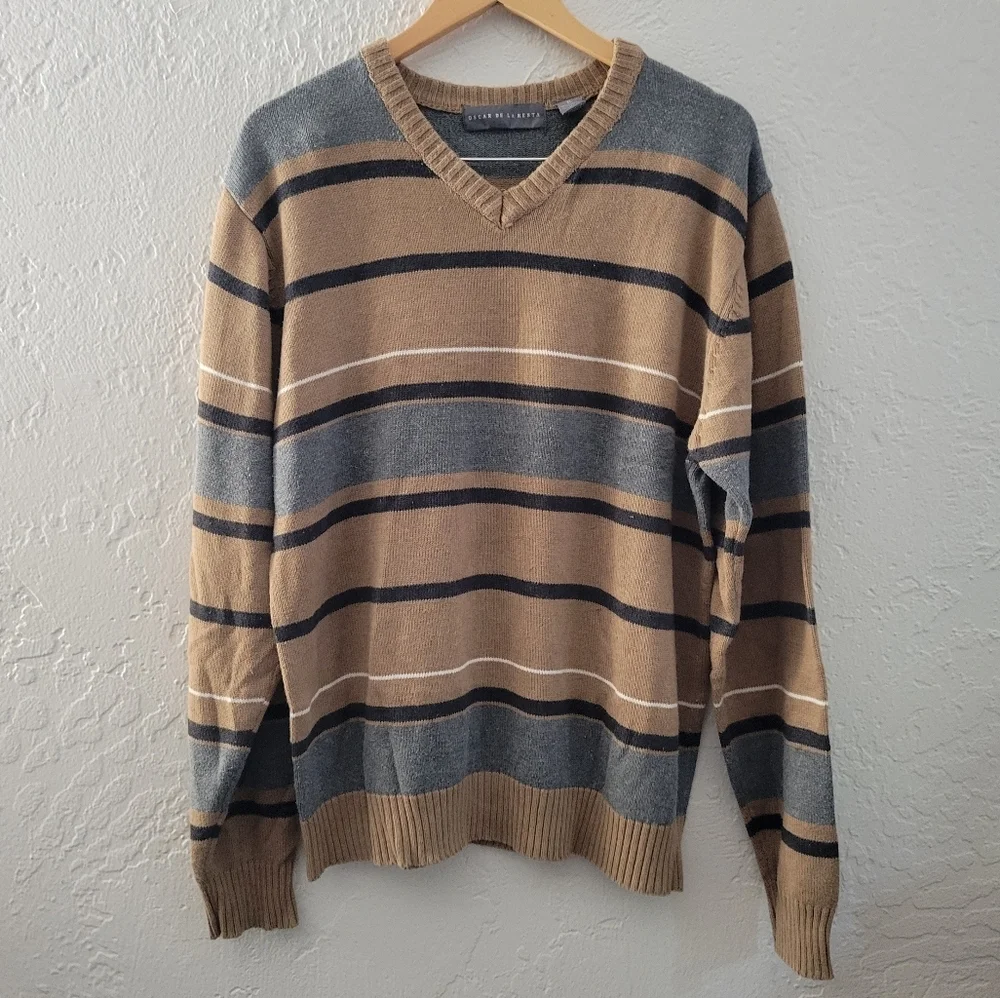 Oscar De La Renta 90s Sweater Size XL